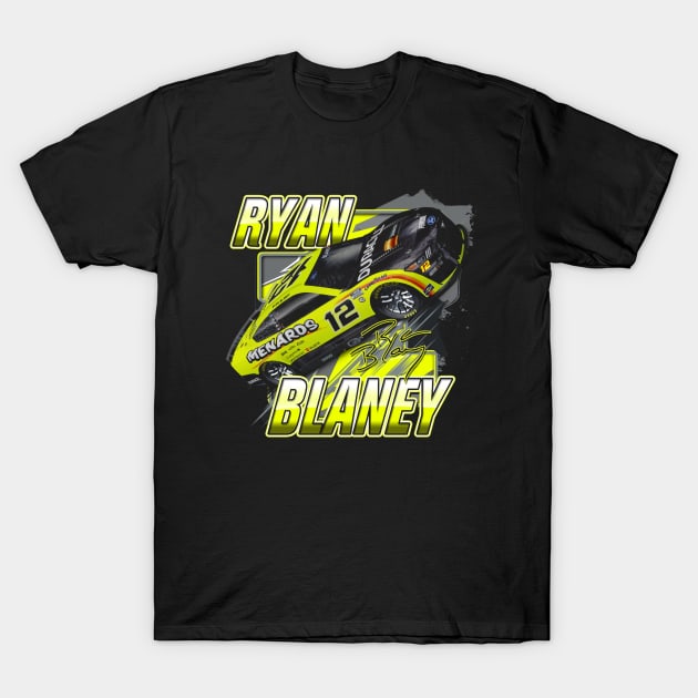 Ryan Blaney Blister T-Shirt by art.Hamdan